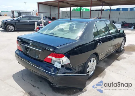 2004 Lexus Ls 430 from USA, damaged, VIN JTHBN36F040161217